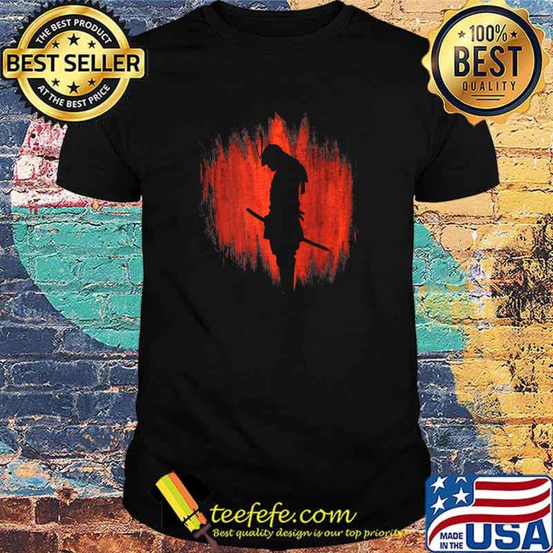 Samurai Warrior Fighter Bushido Japanese Sword T-Shirt