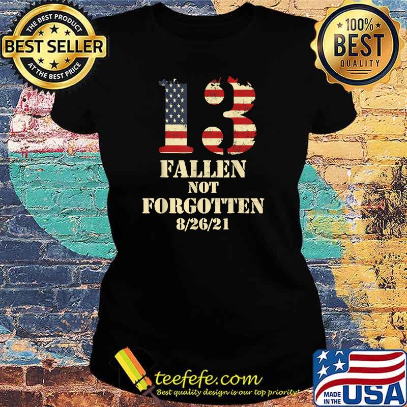 Say Their Names 13 Fallen Not Forgotten Vintage T-Shirt Ladies tee Say Their Names 13 Fallen Not Forgotten Vintage T-Shirt Ladies tee