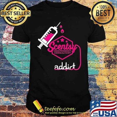 Scentsy Independent Consultant Addict Vaccinated Shirt