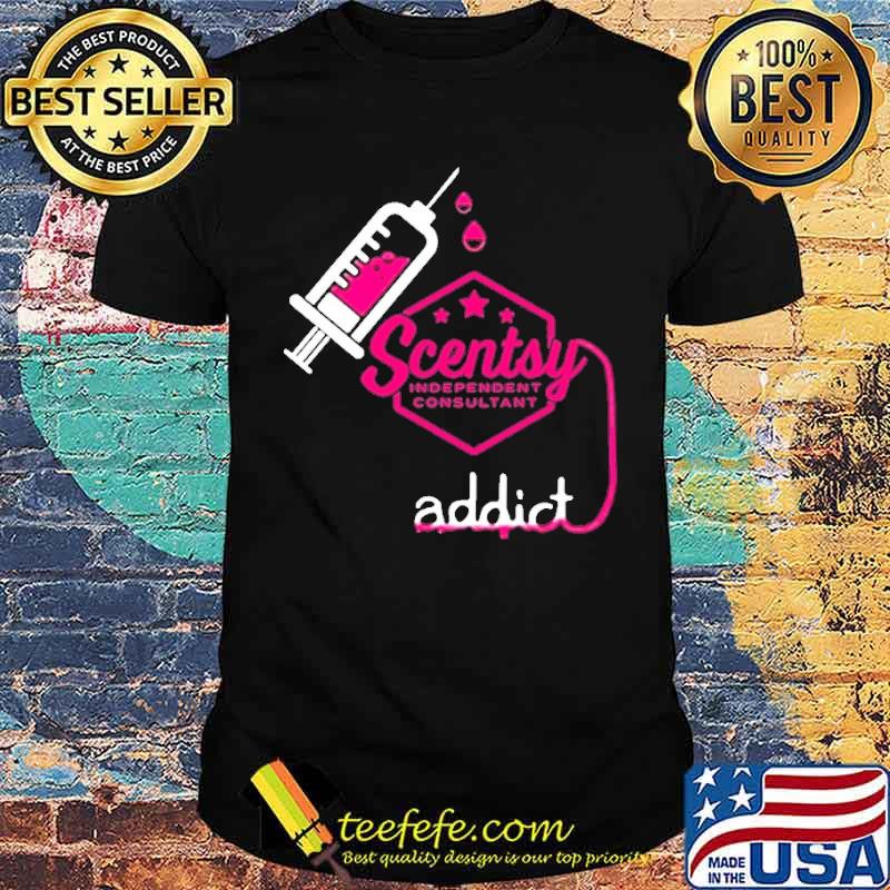 Scentsy Independent Consultant Addict Vaccinated Shirt
