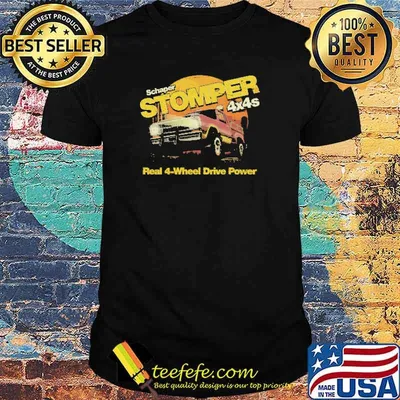 Schaper Stomper 4x4s Real 4 Wheel Drive Power Shirt