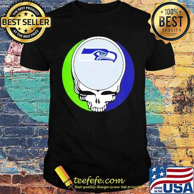 Seattle Seahawks football Grateful dead shirt