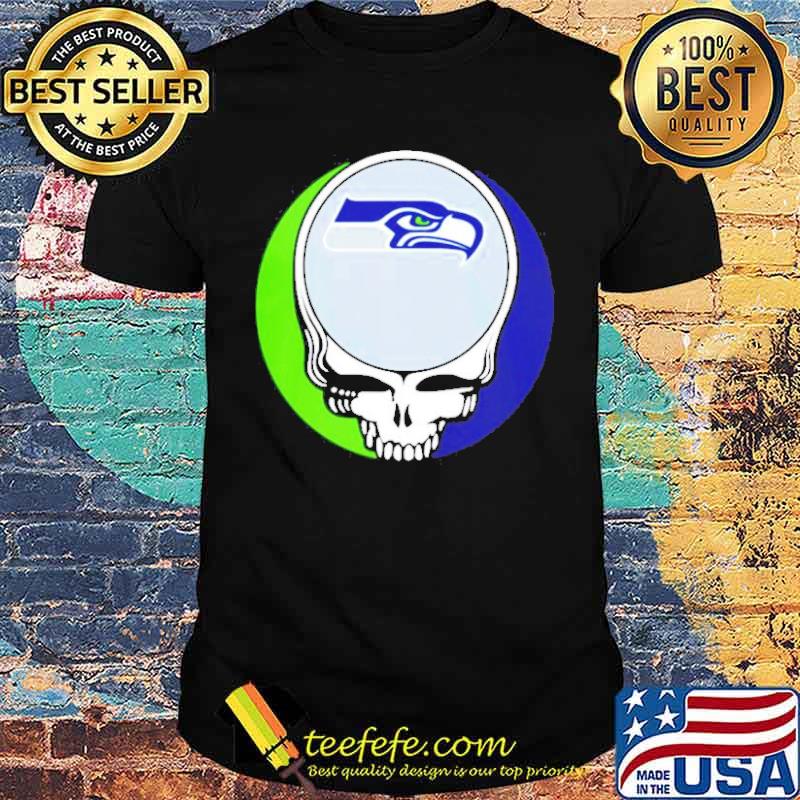 Seattle Seahawks football Grateful dead shirt