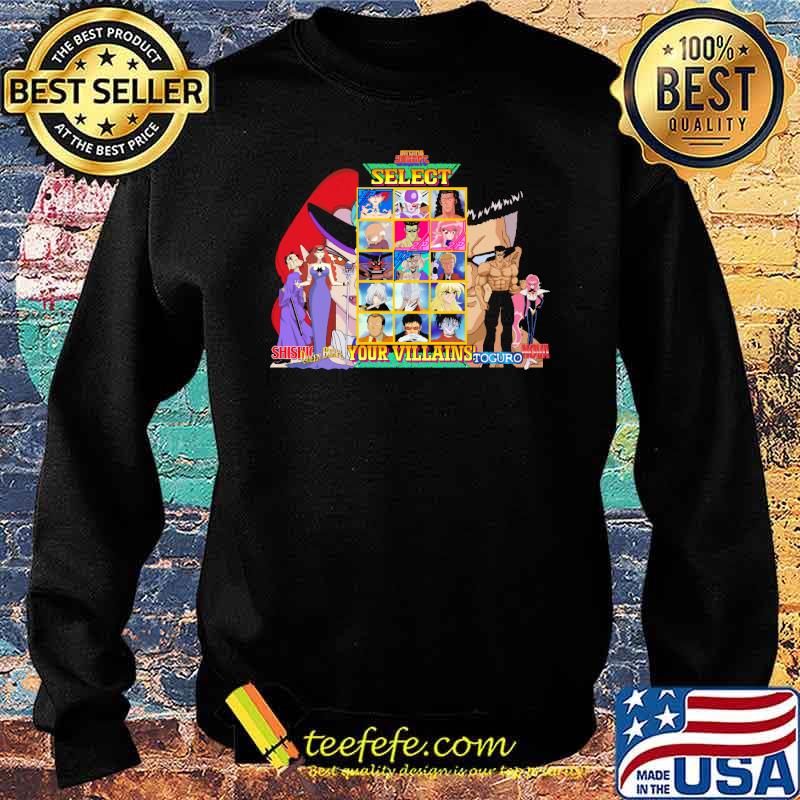 Select 90s Your Villains Wueen Beryl Togurp Nova Shirt Sweater Select 90s Your Villains Wueen Beryl Togurp Nova Shirt Sweater