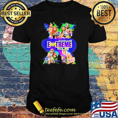 September 26 2021 Extreme Rules shirt