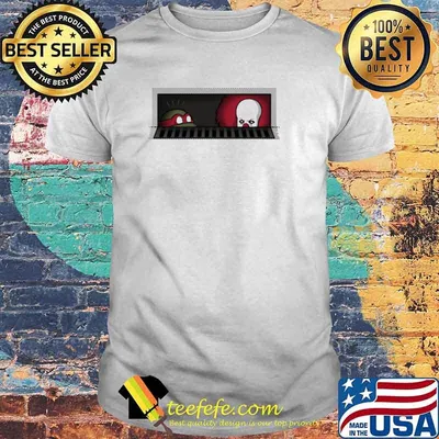 Sewermates Raphael and Pennywise ninja turtle shirt