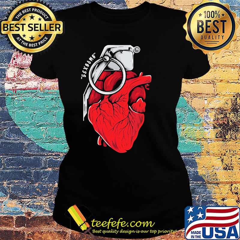 Sexbomb Heart Shirt Ladies tee Sexbomb Heart Shirt Ladies tee