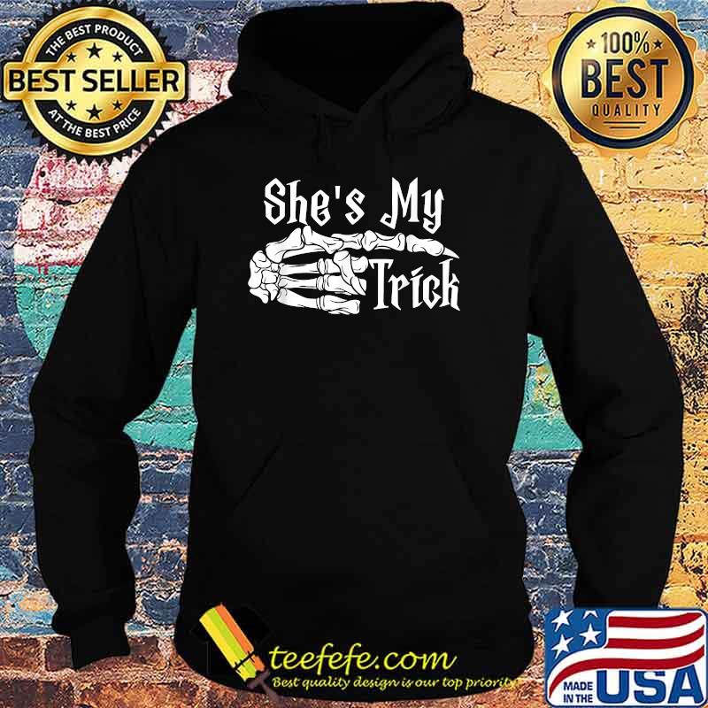 She's My Trick He's My Treat Halloween Couple Costume T-Shirt Hoodie She's My Trick He's My Treat Halloween Couple Costume T-Shirt Hoodie
