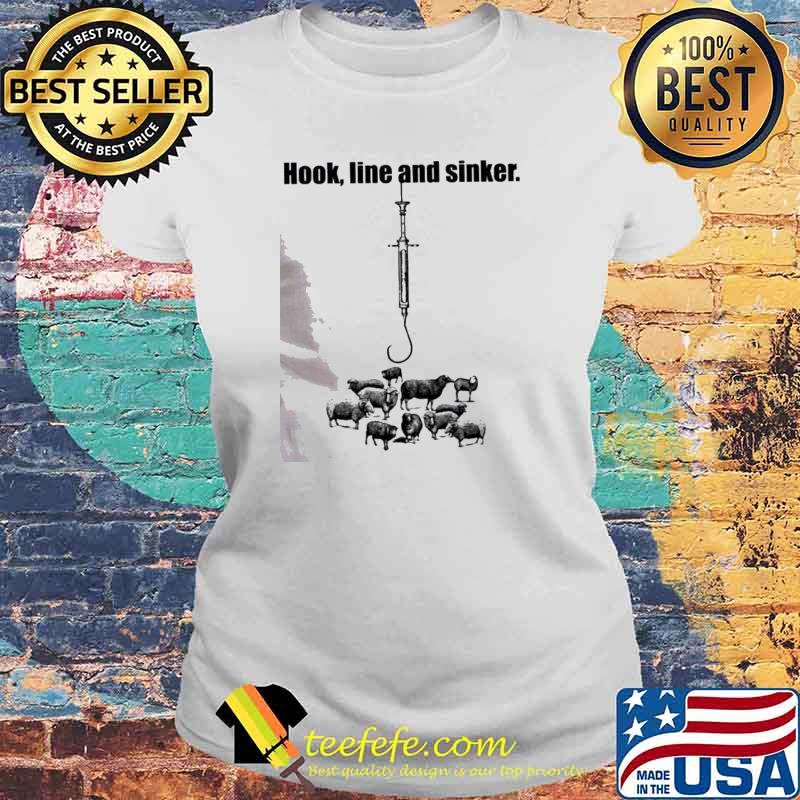 Sheep hook line and sinker s Laides tee Sheep hook line and sinker s Laides tee