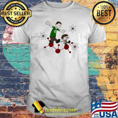 Sheldon and Leonard chemistry shirt