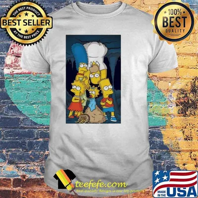 Simpson homer and his family shirt