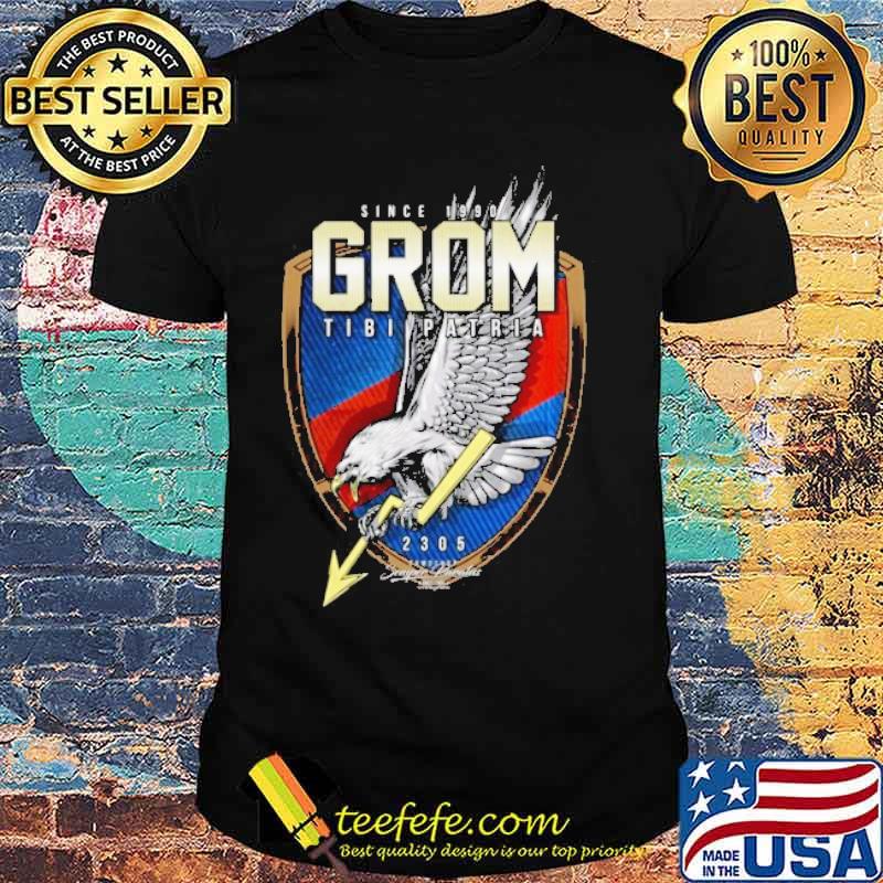Since 1990 Grom Tibi Patria 2305 wojsko koszulki dla niego shirt