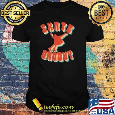 Skate Groovy 70´s Vintage Skateboarding shirt