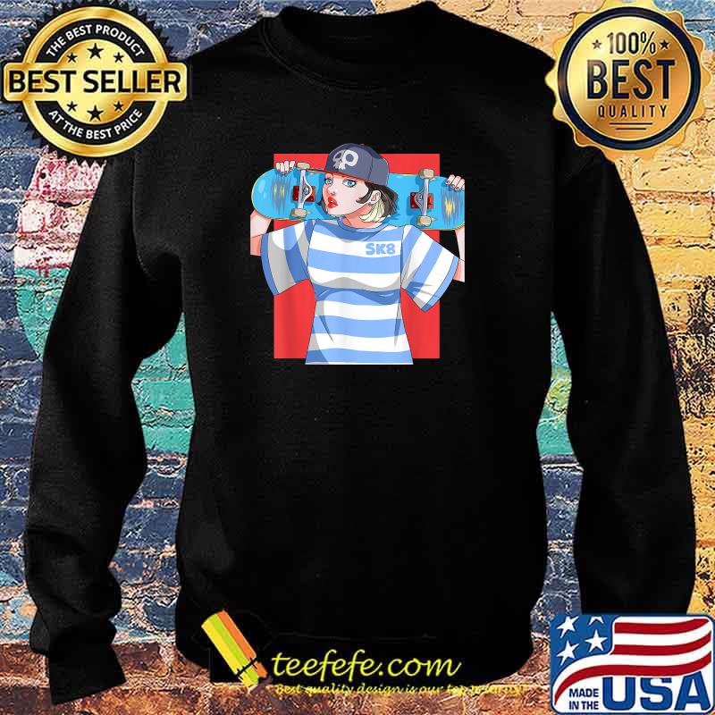 Skateboader Girls T-Shirt Sweater Skateboader Girls T-Shirt Sweater