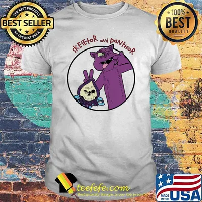 Skeletor And Panthor Shirt