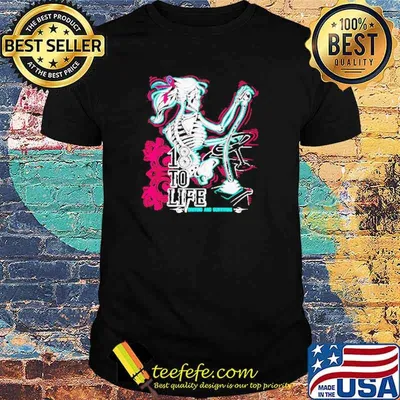 Skull 18 to life driving and surviving shirt