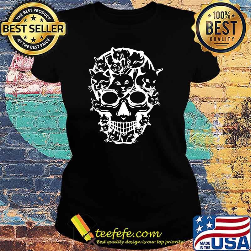 Skull Cat T-s Ladies tee Skull Cat T-s Ladies tee