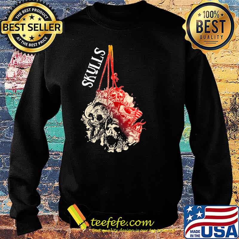 Skull Fireball Shirt Sweater Skull Fireball Shirt Sweater