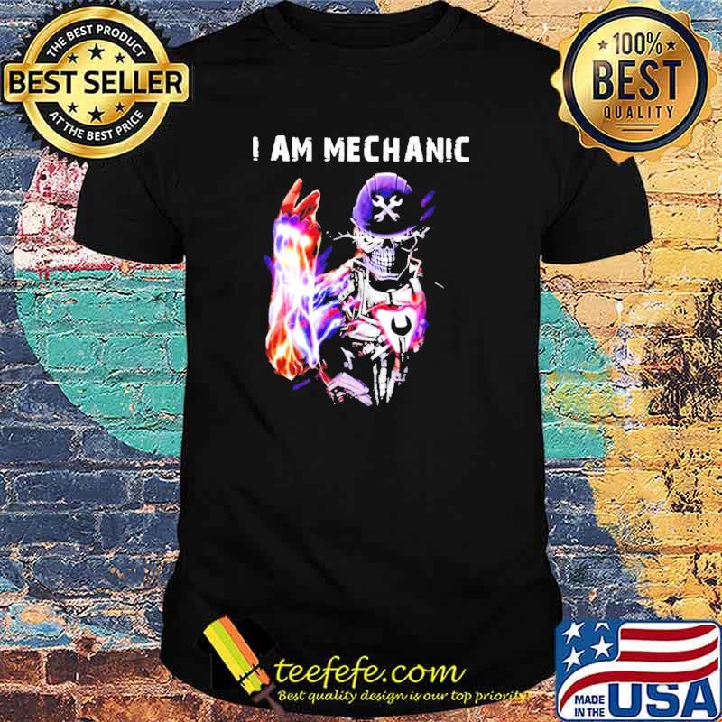 Skull I’m A Mechanic Shirt