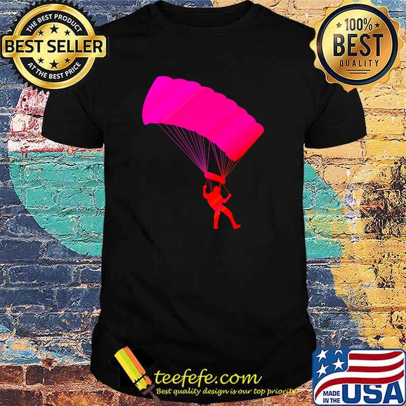 Skydiving Parachute Skydive Freefly Head Down T-Shirt