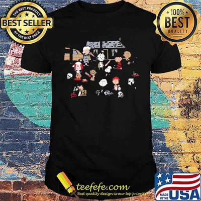 Slash Nuts Peanuts Horror Movie Shirt