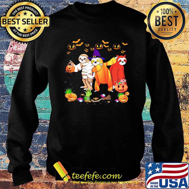 Sloth And Friend Halloween Shirt Sweater Sloth And Friend Halloween Shirt Sweater