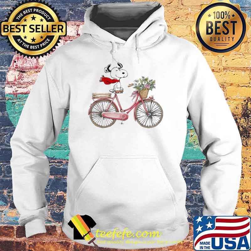 Snoopy bicycle flower s Hoodie Snoopy bicycle flower s Hoodie