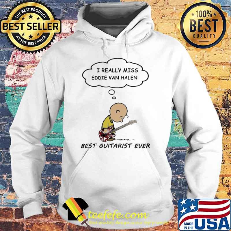 Snoopy I really miss eddie van halen best guitarist ever s Hoodie Snoopy I really miss eddie van halen best guitarist ever s Hoodie