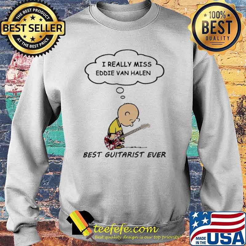 Snoopy I really miss eddie van halen best guitarist ever s Sweater Snoopy I really miss eddie van halen best guitarist ever s Sweater