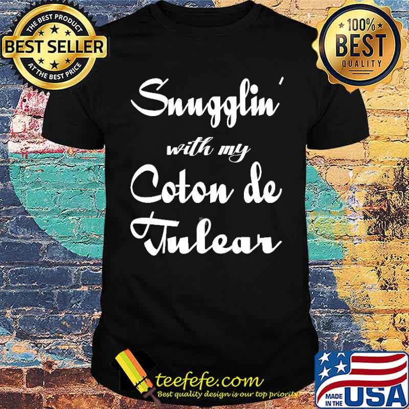Snugglin with my Coton De Tulear shirt