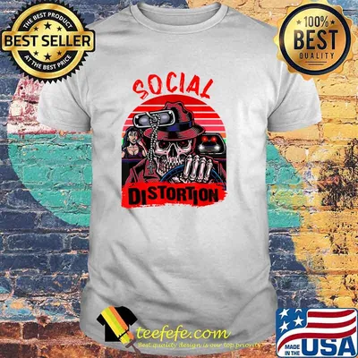 Socials Distortion Driving Skull Vintage T-Shirt