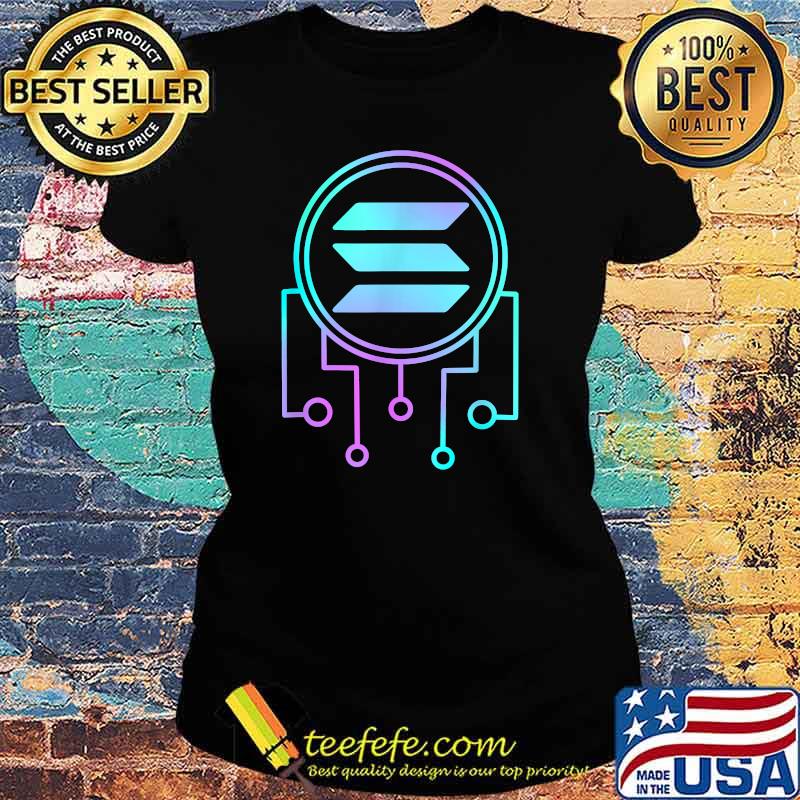 SOL Crypto Solana T-Shirt Ladies tee SOL Crypto Solana T-Shirt Ladies tee