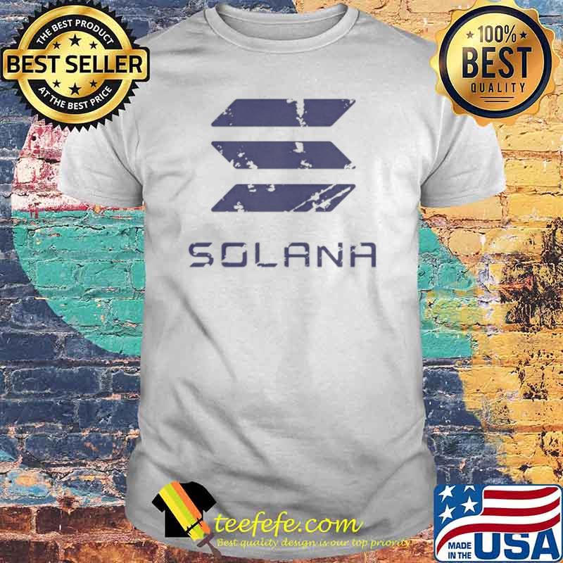 Solana Sol Cryptocurrency shirt Solana Sol Cryptocurrency shirt