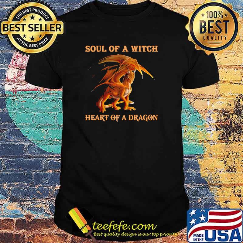 Soul Of A Witch Heart Of A Dragon Shirt