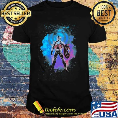 Soul of america captain avenger shirt