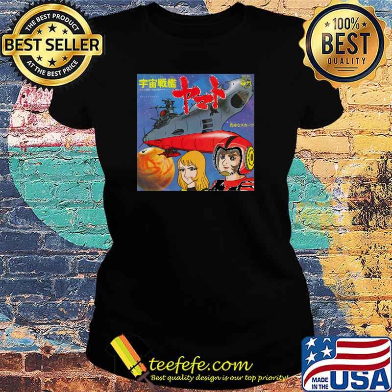 Space Battleship Yamato Shirt Ladies tee Space Battleship Yamato Shirt Ladies tee