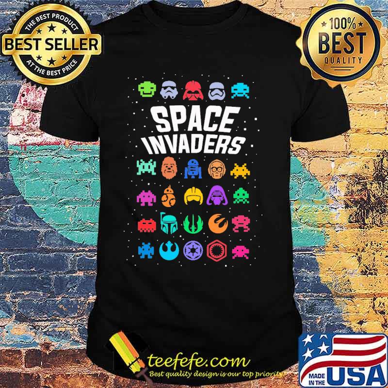 Space Invaders Star War Shirt