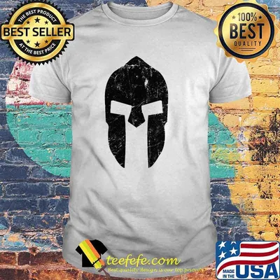 Spartan Helmet Sparta Helmet Gym T-Shirt