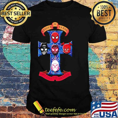 Spider verse appetite for danger Spider-Gwen Spider-Ham Spider-Man Spider-Man Noir Spider-Man Into the Spider-Verse Shirt