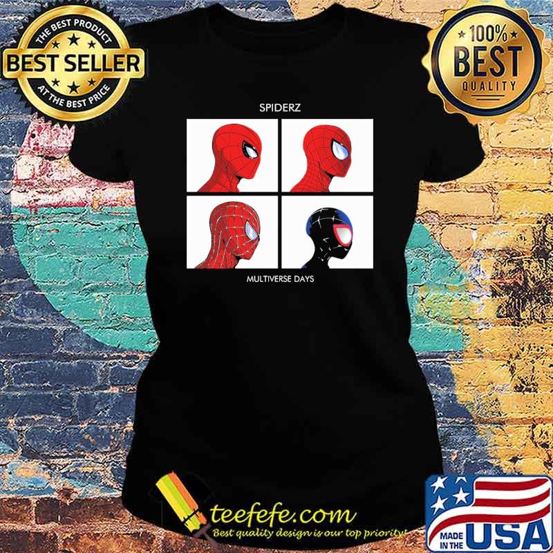 Spiderz Multiverse Days Demon Days Peter Parker Spider-Man s Ladies tee Spiderz Multiverse Days Demon Days Peter Parker Spider-Man s Ladies tee