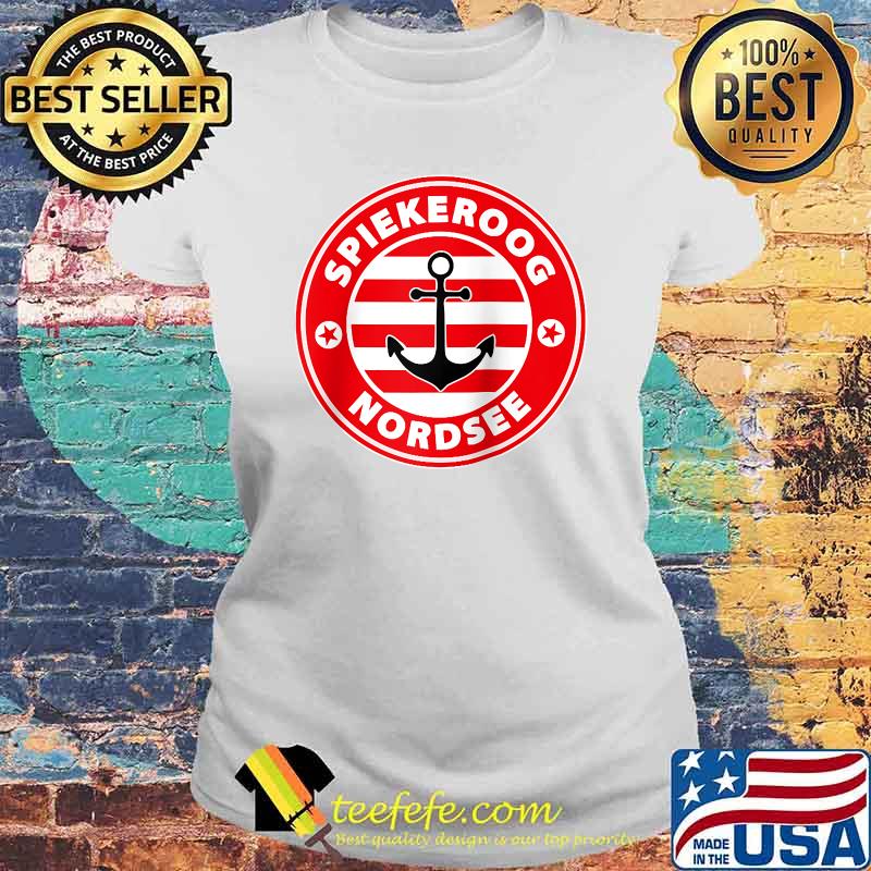 Spiekeroog Anchor North Sea Island T-Shirt Laides tee Spiekeroog Anchor North Sea Island T-Shirt Laides tee