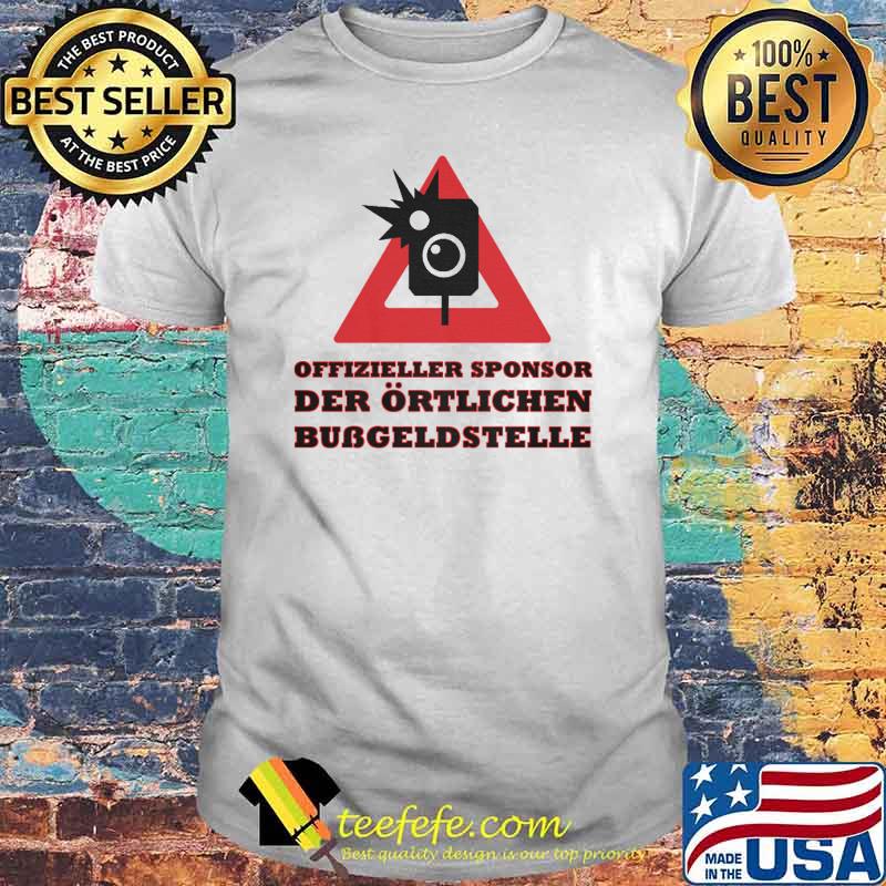SPONSOR DER BUSSGELDSTELLE SHIRT