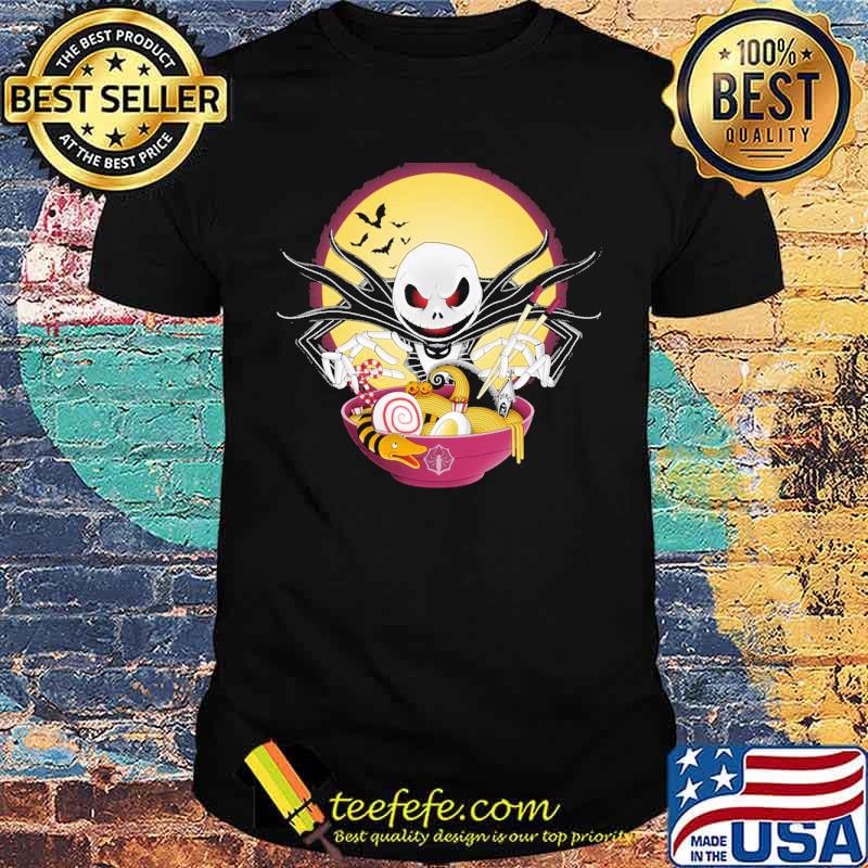 Spooky ramen Jack Skellington The Nightmare Before Christmas Shirt