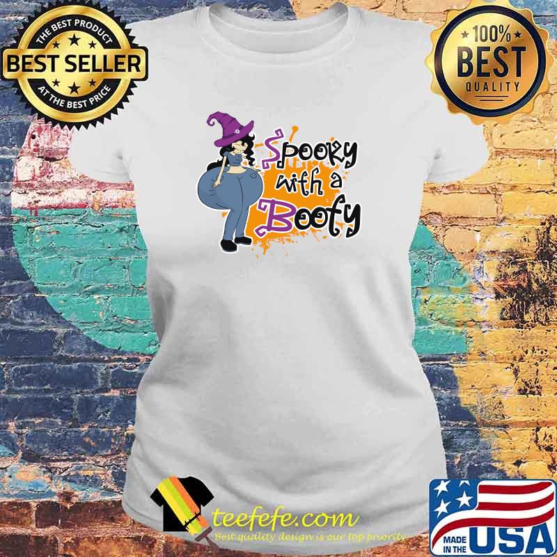 Spooky with a Booty Witches Halloween Costume T-Shirt Laides tee Spooky with a Booty Witches Halloween Costume T-Shirt Laides tee