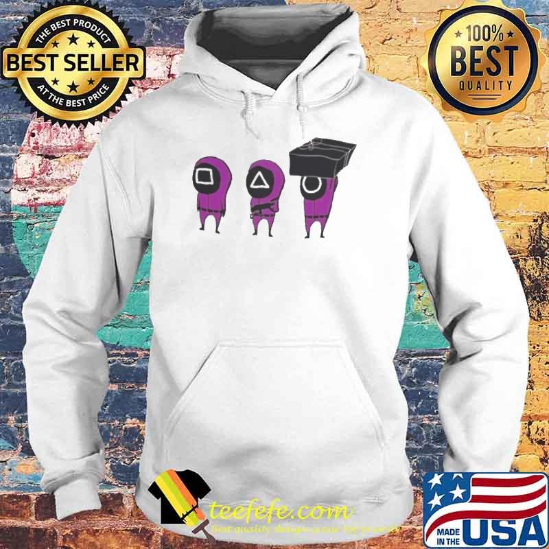 Squid Video Game Pink Guards Shirt Hoodie Squid Video Game Pink Guards Shirt Hoodie