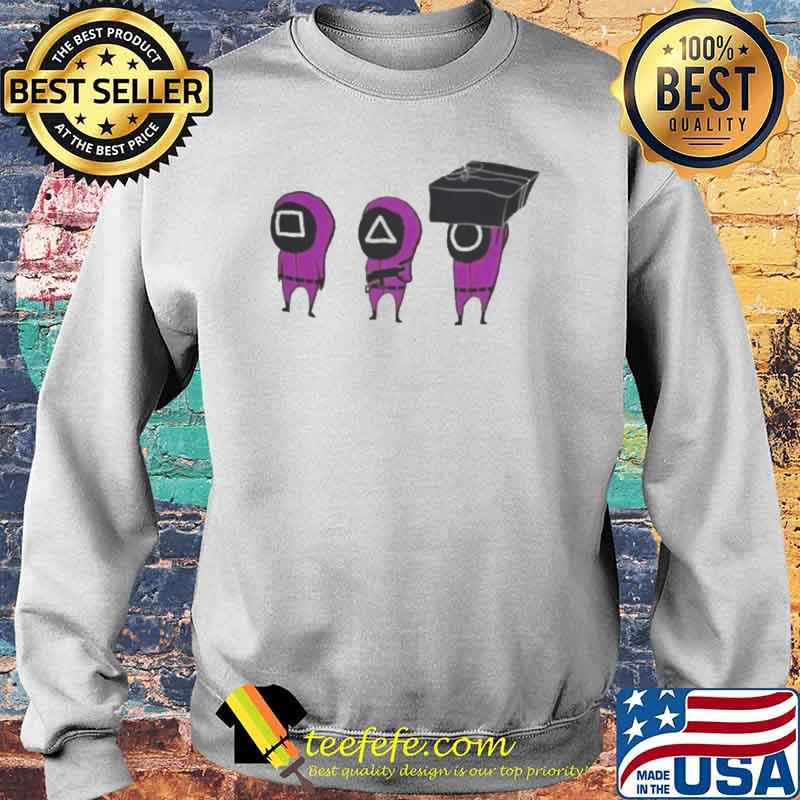 Squid Video Game Pink Guards Shirt Sweater Squid Video Game Pink Guards Shirt Sweater