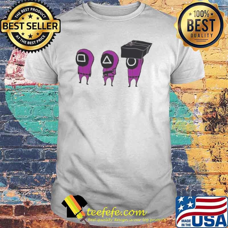 Squid Video Game Pink Guards Shirt