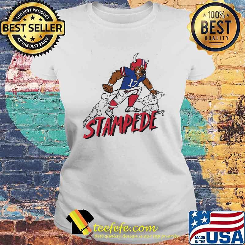 Stampede 17 Buffalo Bills Football Shirt Laides tee Stampede 17 Buffalo Bills Football Shirt Laides tee