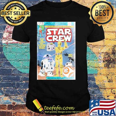 Star crew brezil comics group hip hop funk eletronico rock eles estao chegando robot style poster shirt