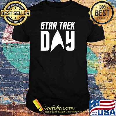 Star Trek Day 55th anniversary logo shirt